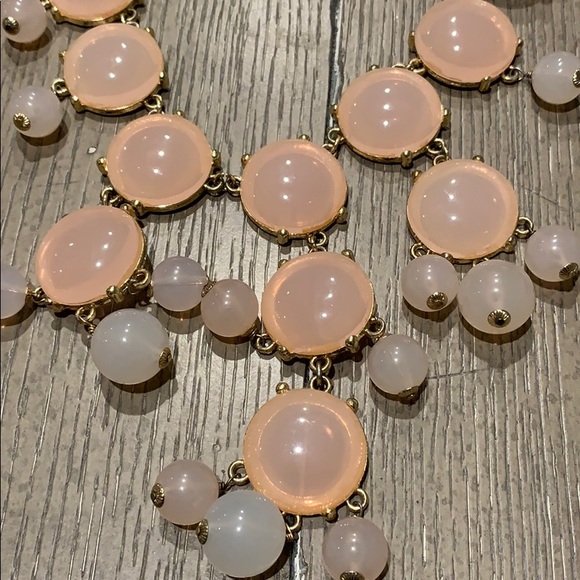 J Crew Bauble Necklace, Light Pink - Picture 3 of 7